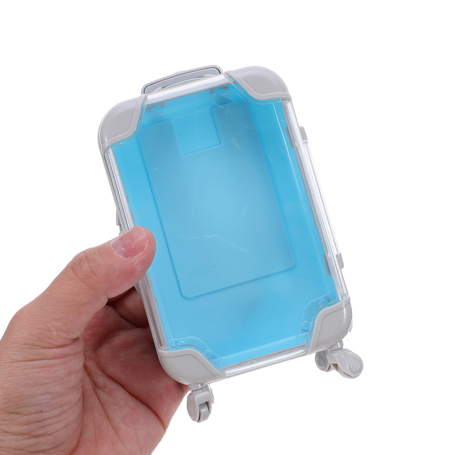 Levemolo 3stücke Pack Mini-koffer-schmuckschatullen aus Kunststoff Kleine Reise-organizer-boxen als Gastgeschenkboxen Schmuckhalter für Hochzeiten Geburtstage und Feiertage