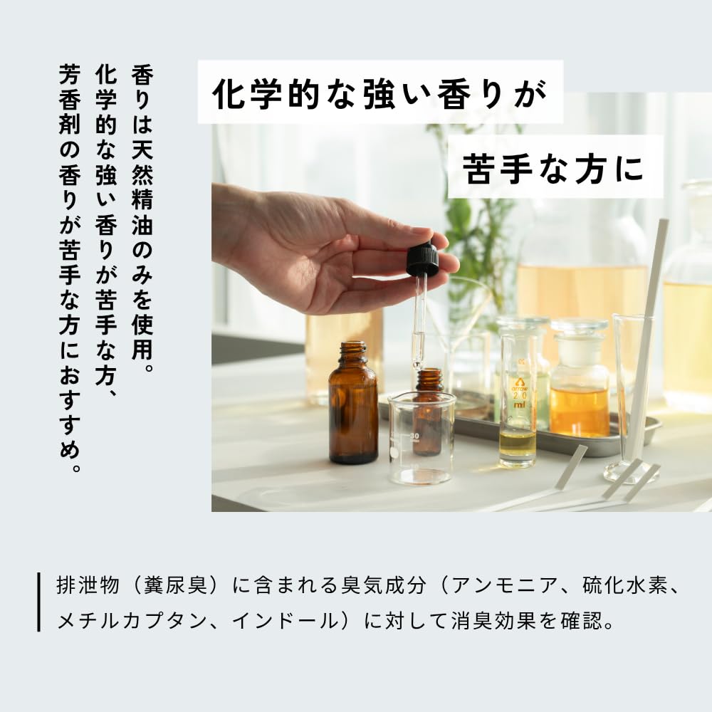 Amazon.co.jp: 生活の木 天然消臭アロマ リードディフューザー