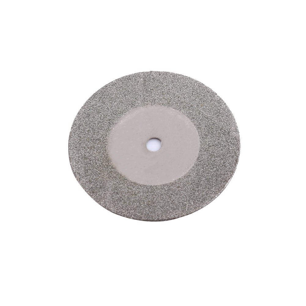 10X Mini Saw Blade Cutting Disc, 30mm, 35mm, 40mm, 50mm Discs with 2 Mandrel for Cutting Machine, Suitable for Wood, Plastics, Metals, Precious Stones, Jade, Ideal for Carpentry