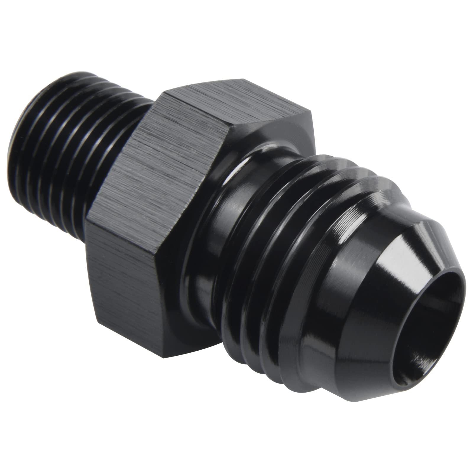 6an Thread Snapklik.com : 6AN Male Flare To 1/8 NPT Pipe Fitting Adapter Union ...