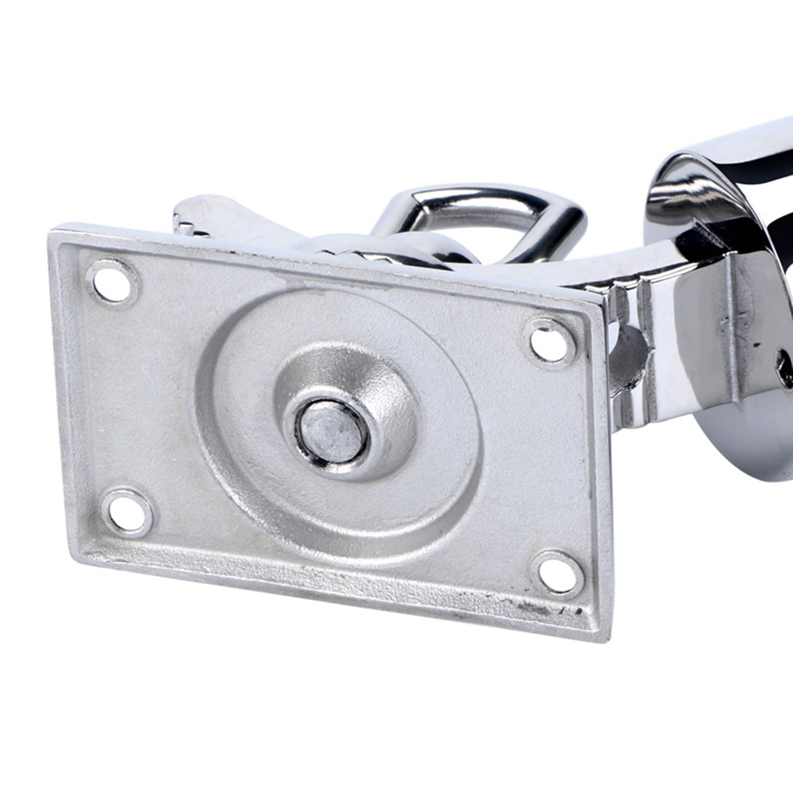 Support Pêche Réglable 30 Angles Pince Canne à Pêche POFET Acier 316 - Support Réglable 19-25mm Insert Caoutchouc Pince Serrage