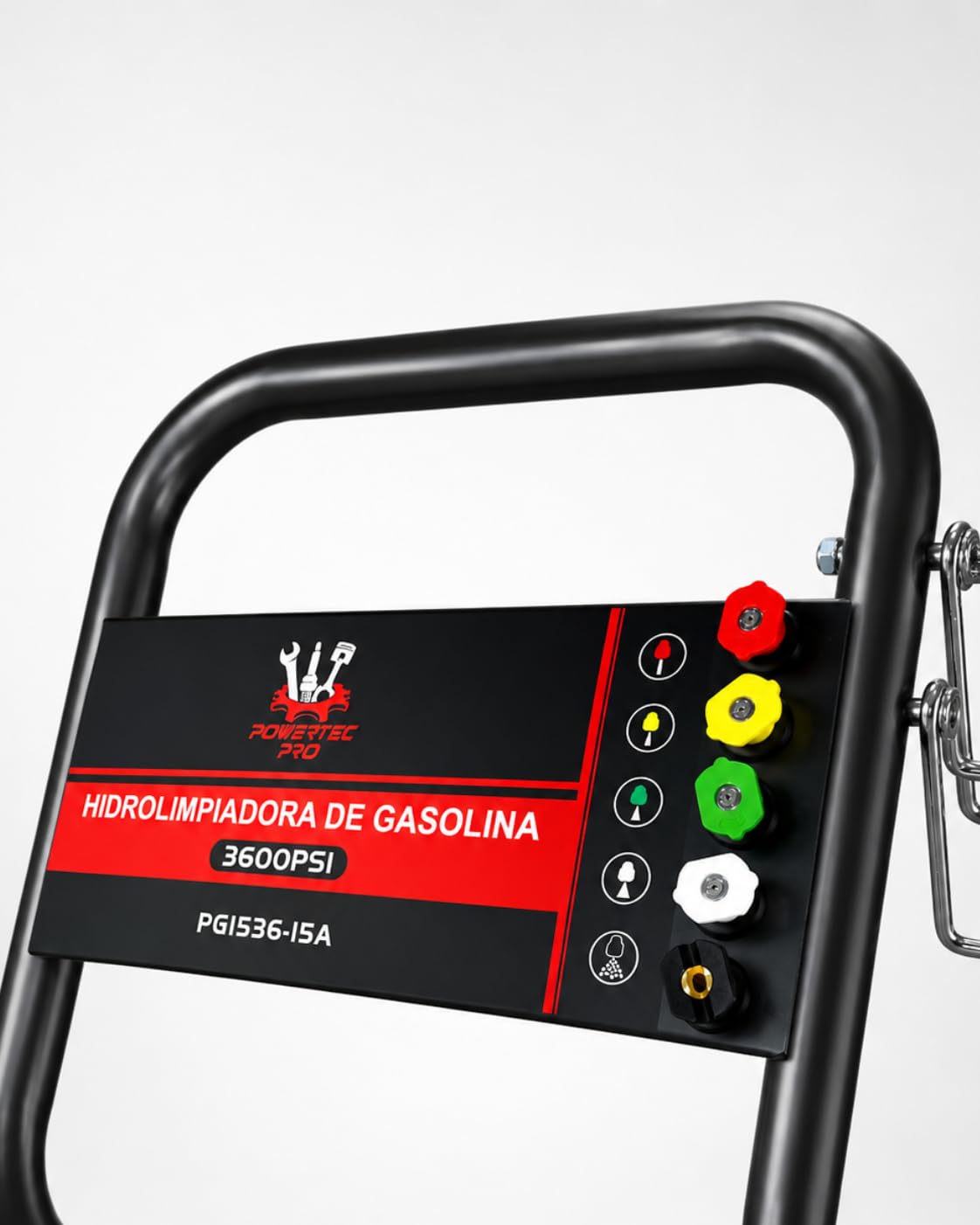 Hidrolimpiadora a Gasolina Powertec pro 18G36-15A | Potencia Comercial, Rendimiento Profesional
