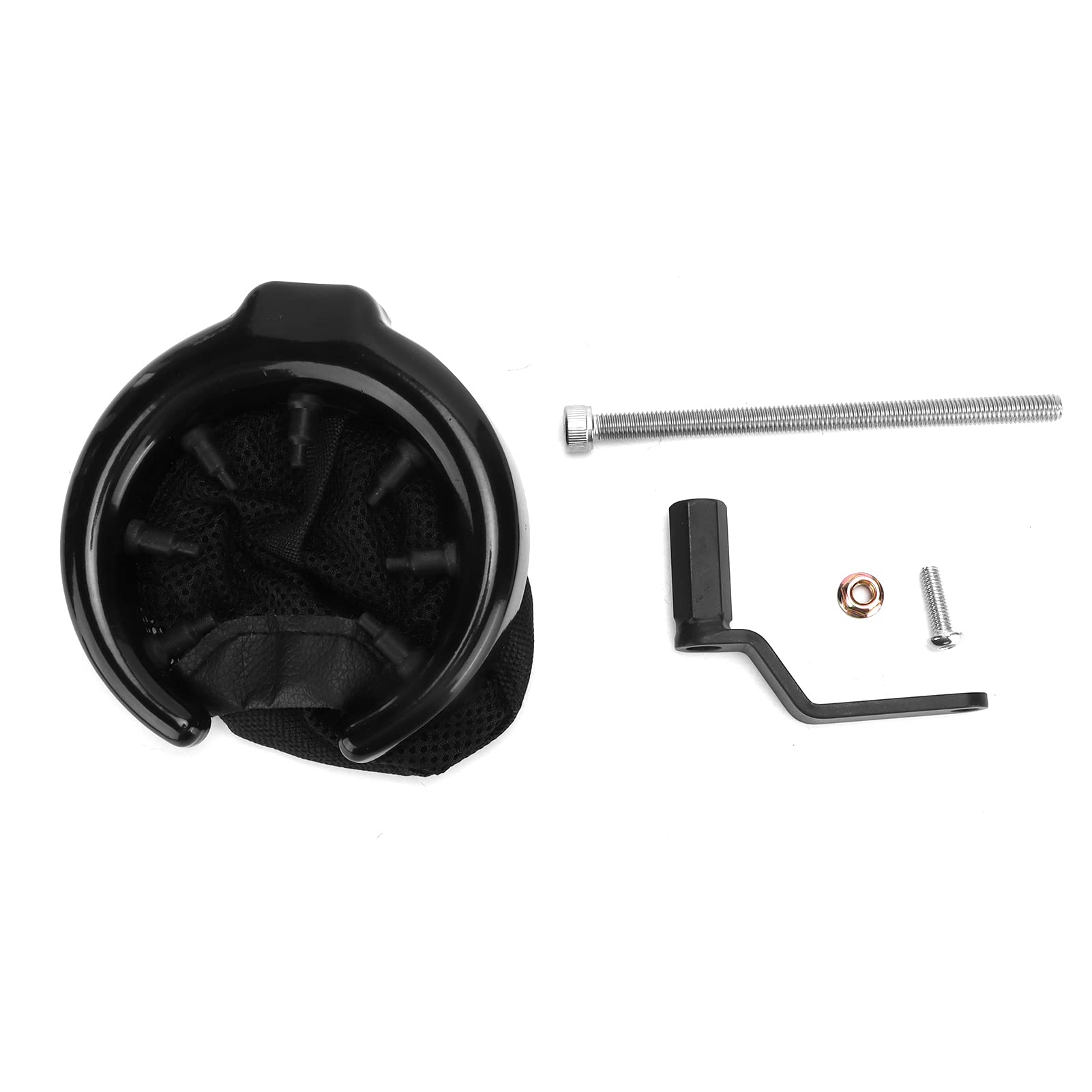 Portavasos de Motocicleta, Fydun Soporte para Beber Plegable Botellero Accesorio de Motocicleta Repuesto para Goldwing GL 1800 F6B(Negro)