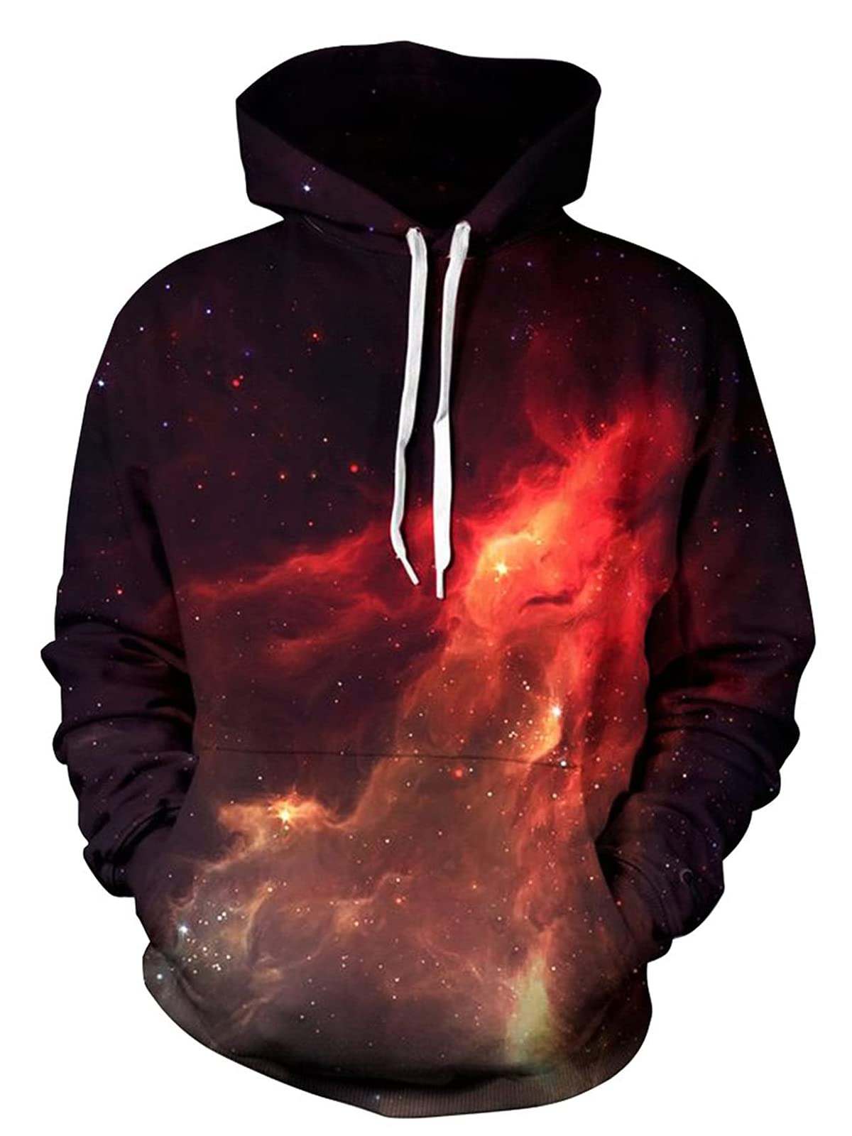 Graphic Hoodies for Men Funny Novelty Pullover Sweatshirt Xmas Gifts Black red Anime Hoodie Cool Designs Rapper