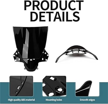 Motorcycle Double Bubble Windshield Fit For Honda CBR250R MC41 2011 2012 2013 WindScreen Screen Fairing