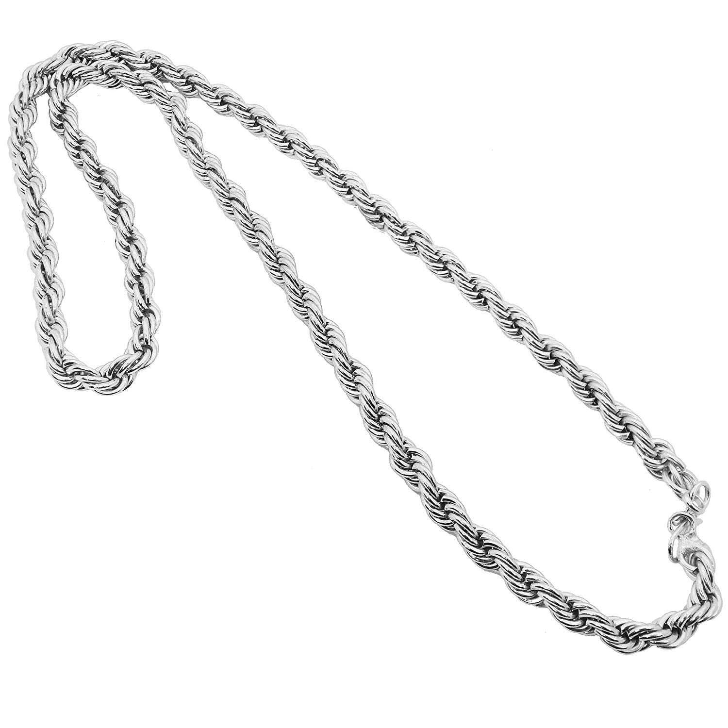 czardonic Silver Stainless Steel Chain for Men and Women | Certified & Authentic Chain with Stylish Design | Stylish & Fancy Chain for All Ocassion-picture-13