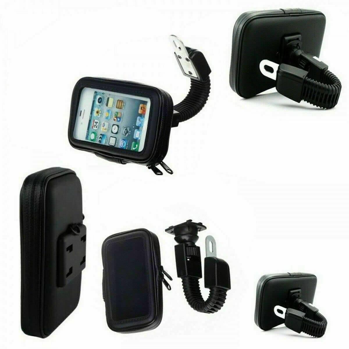 Bwoo Supporto Telefono Impermeabile Per Moto E Scooter - Universale Fino A 6.7", Touchscreen, Girevole 360°