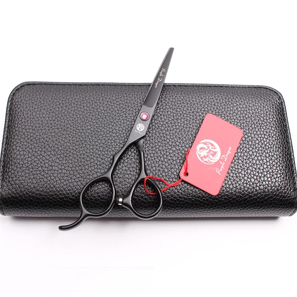 Main Gauche Professionnel Coiffure Ciseaux Kit, Acier Inoxydable Haircut Ciseaux, pour Hommes Femmes Enfants Accueil Animaux Salon Barber,5.5 inch