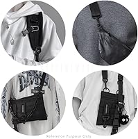 Vista 6 de CRAFTMEMORE 6 piezas de gancho giratorio de plástico para puerta de empuje, broche de langosta y garra para monedero, accesorios JINH