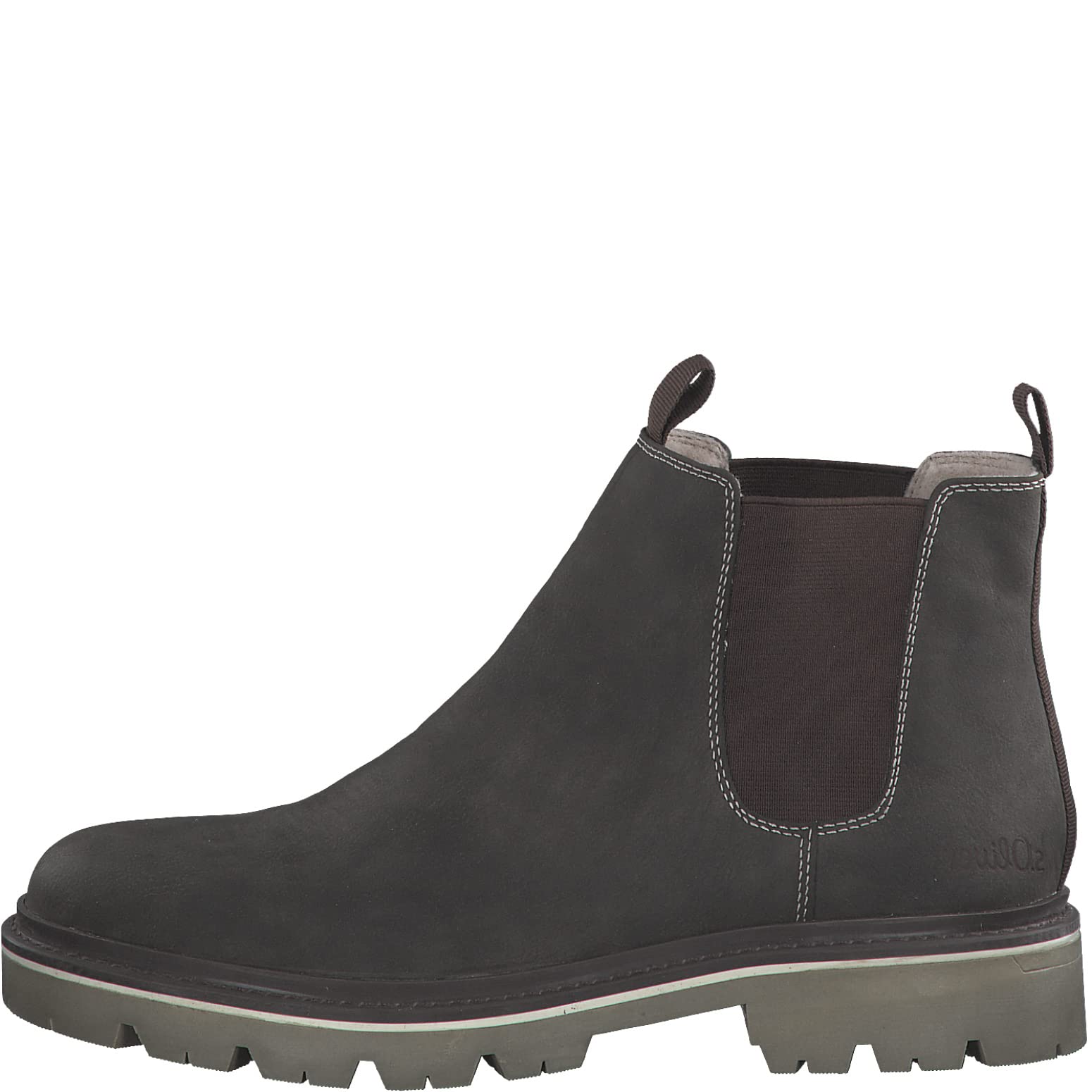 s.Oliver Men's Chelsea Boots 5-5-15403-29, Dk Taupe, 8 UK