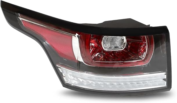 Left Tail Light Compatible with Range Rover Sport 2014-2017 | With bulb, Part number LR061589, DK62-13405-BA, LR043978, DK62-13405-AG, Direct replacement for left tail light assembly