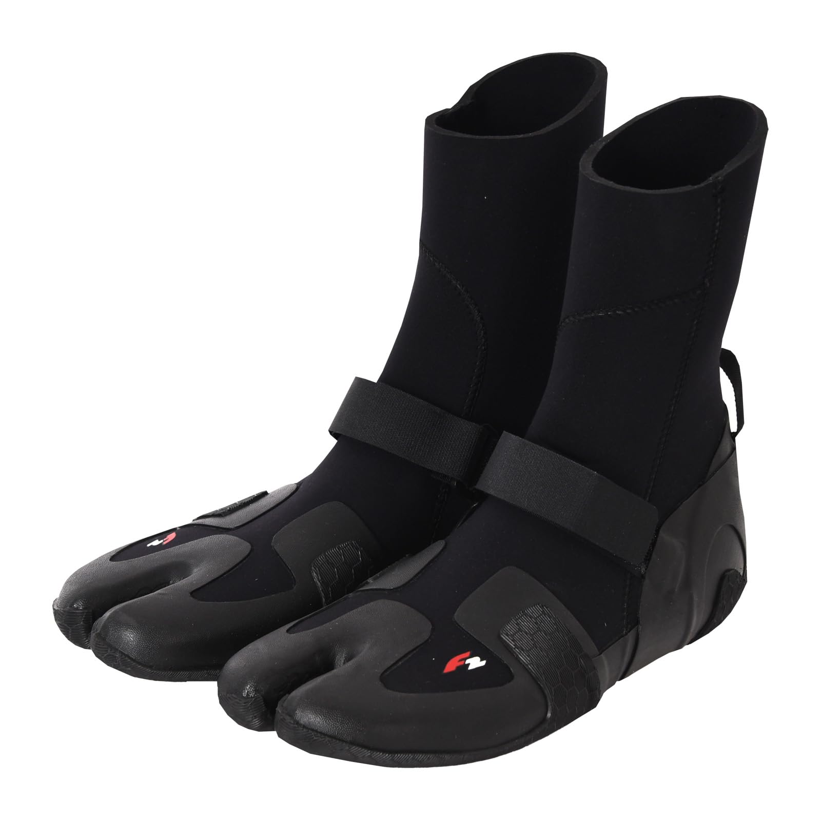 F2 Neopren Schuhe Barfuss Schuhe Split Toe Surfschuhe 36 Schwarz 2024/25
