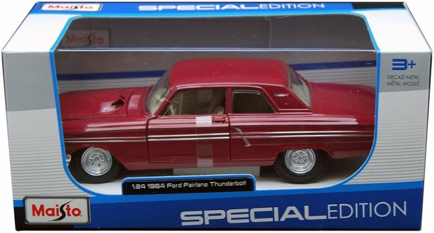 Maisto 1964 Ford Fairlane Thunderbolt Diecast Vehículo : Amazon