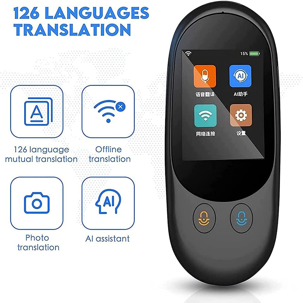 Amazon.co.jp: 翻訳デバイス、2.4 インチのタッチ スクリーンを備えた