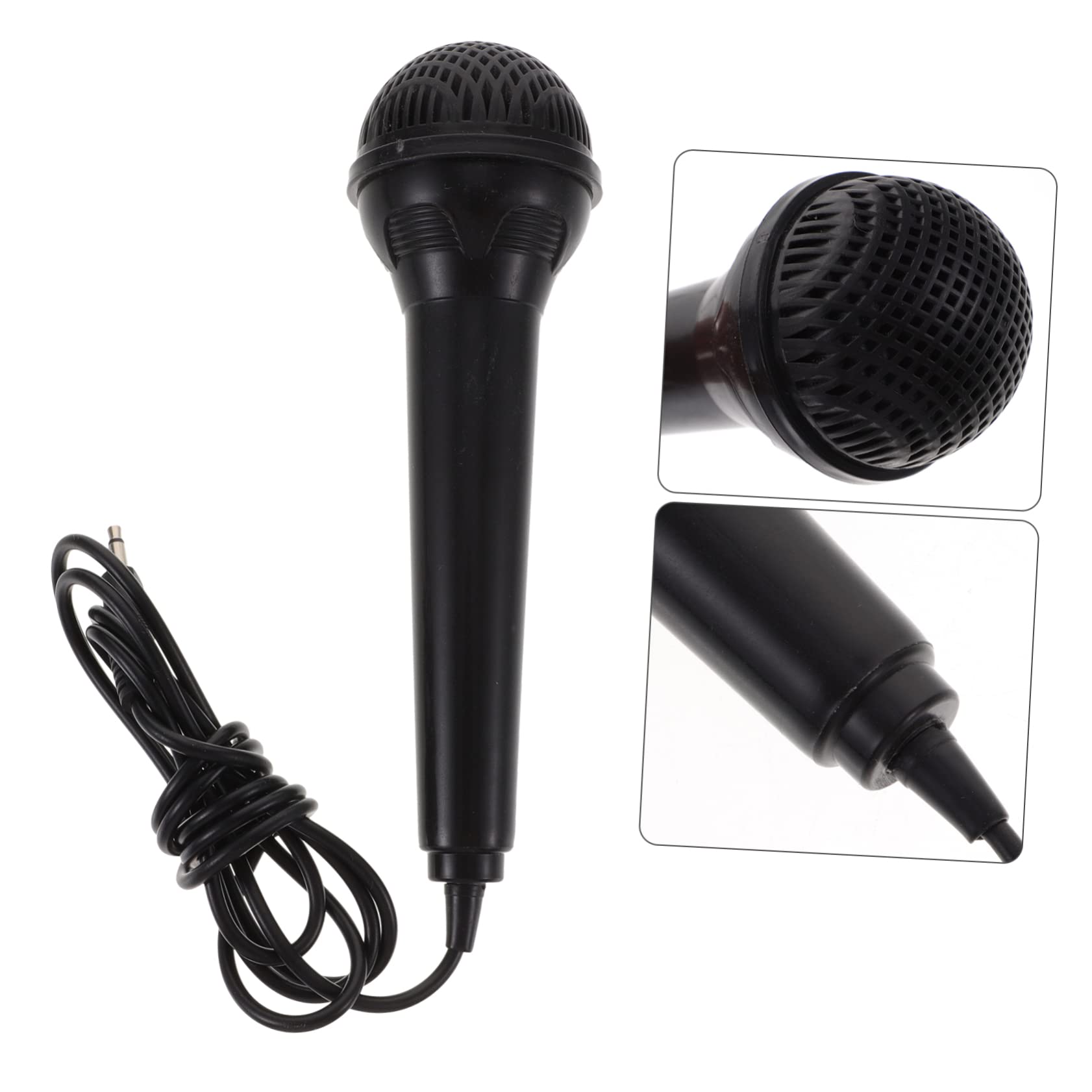 ibasenice 4pcs Little Microphone Mini Microphones Portable Mic Multifunctional Electronic Organ