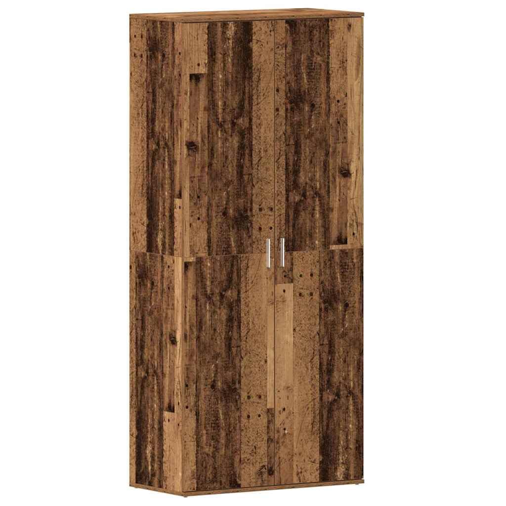 Scarpiera 80 x 39 x 178 cm in legno di ingegneria design contemporaneo
