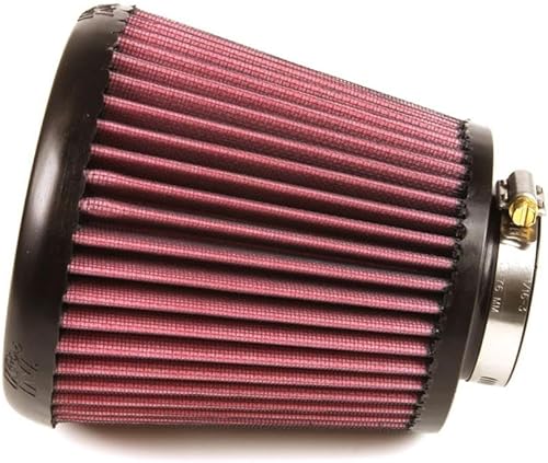 Miniatura 5 de K&N Filtro de aire universal X-Stream con abrazadera: alto rendimiento, Premium, Filtro de repuesto: Diámetro de la brida: 2.4375 pulgadas, Altura