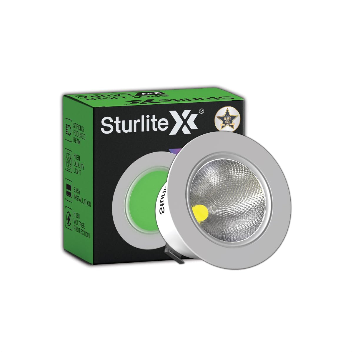 Sturlite Laura LED Spotlight - Blue Light, Energy Efficient -17 Sturlite Laura LED Spotlight - Blue Light, Energy Efficient -17