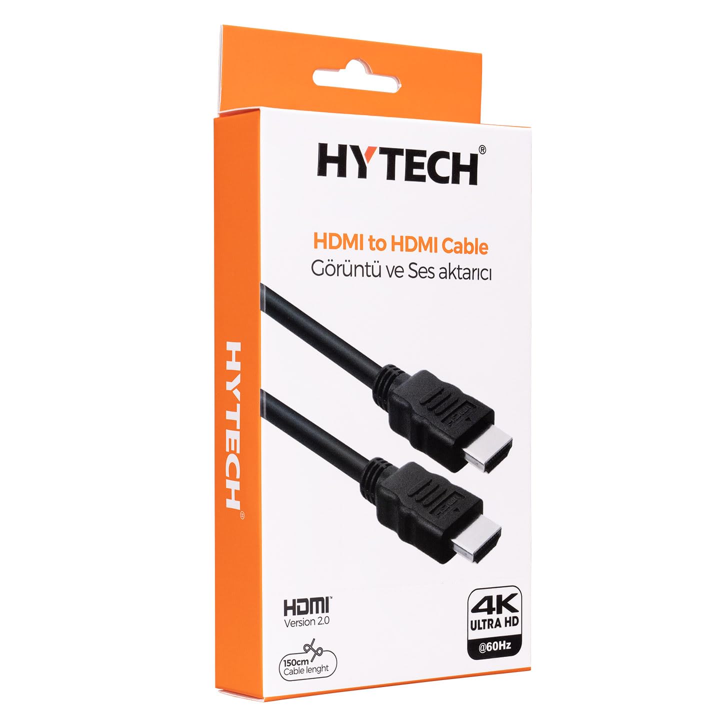Hytech HY-XHD01 HDMI TO HDMI 1.5m Sinema 4K (4096 * 2160) Görüntü ve Ses Aktarıcı Kablo