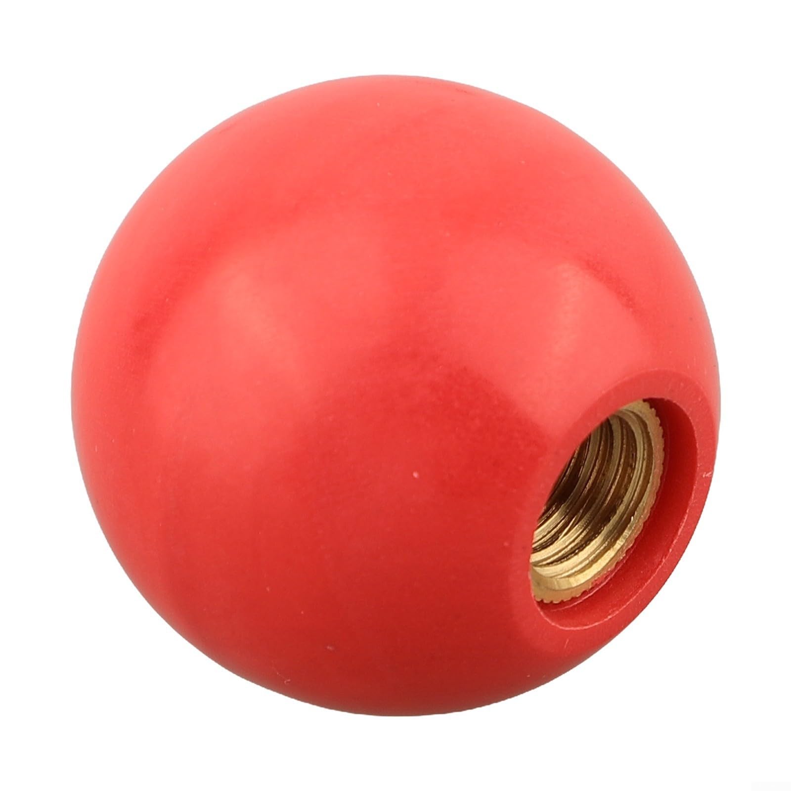 Dado a sfera con impugnatura per macchina utensile con bachelite e anima in ottone, funzionamento regolare e accurato per diversi macchinari industriali come tornio e attrezzature in vetro (M12-40Red)