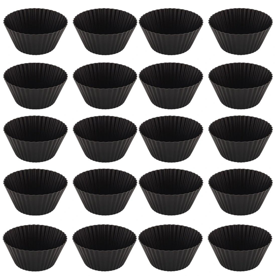 20 Pieces Wax Melt Liners Silicone Wax Warmer Liner Reusable Silicone Leakproof WaxLiner for Scented Candle, Candle Tray Liner for Christmas