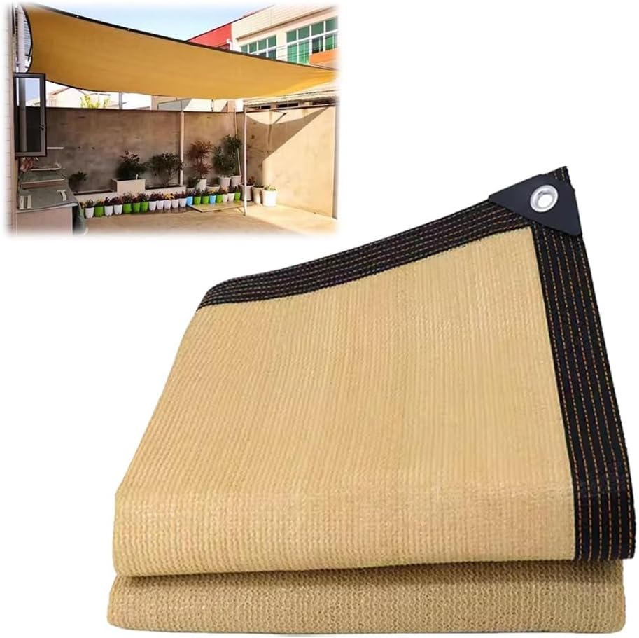 UV Resistant Garden Shade Cloth 3x15m - Outdoor Sun Protection Mesh with Grommets for Greenhouses, Chicken Coops, Barns, Dog Kennels & Plants - Durable and Versatile Covering Solution.