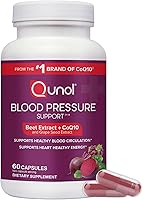Vista 1 de Qunol Soporte de presión arterial, remolacha 3 en 1 + CoQ10 + extracto de semilla de uva, cápsulas de raíz de remolacha que apoyan la circulación