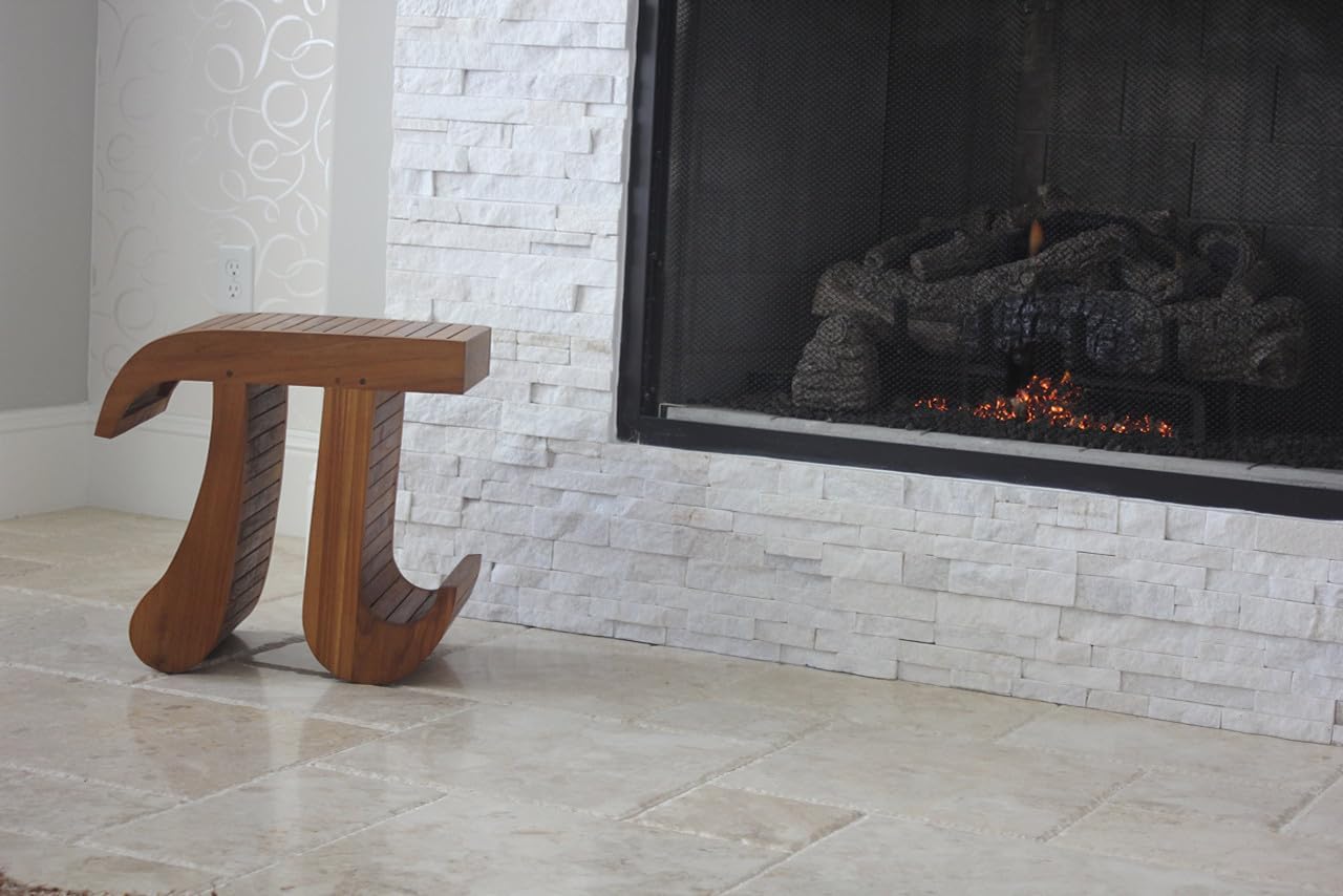 AquaTeak Patented Pi-Shaped Teak Bench image 2