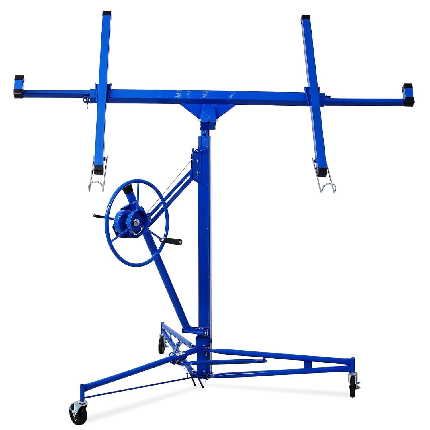 Rovibek Drywall Lift 11 FT, Sheetrock Lift Drywall Lift for Ceiling, Drywall Panel Hoist 360° Adjustable Foldable, 150 lbs Heavy Duty Drywall Lifter