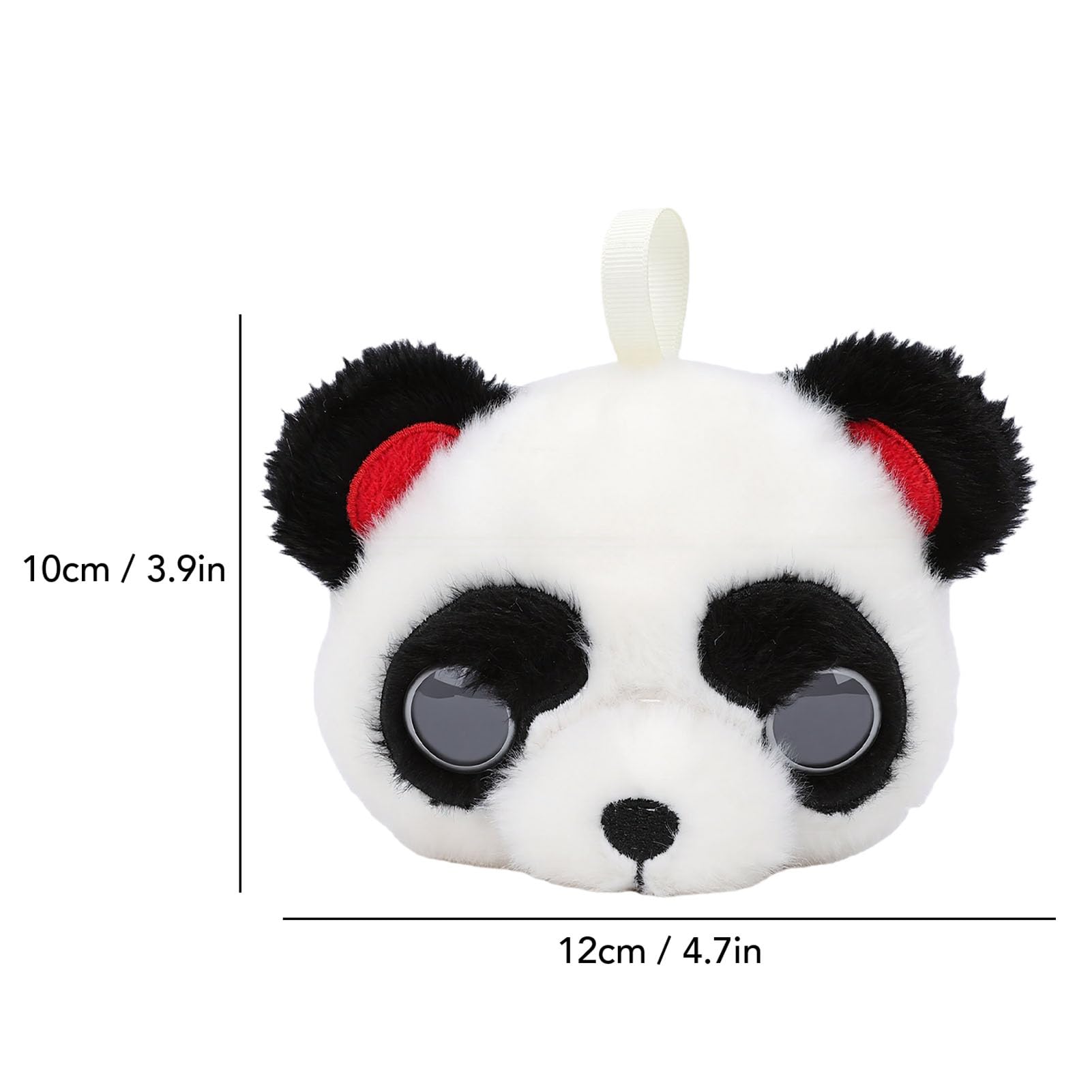Juguete de Peluche Inteligente AI, Compañero Emocional Panda, Colgante de Robot Interactivo Parlante USB con Compañero de Aprendizaje de 66 Idiomas, Batería de 1000 MAh para Niños que Aprenden