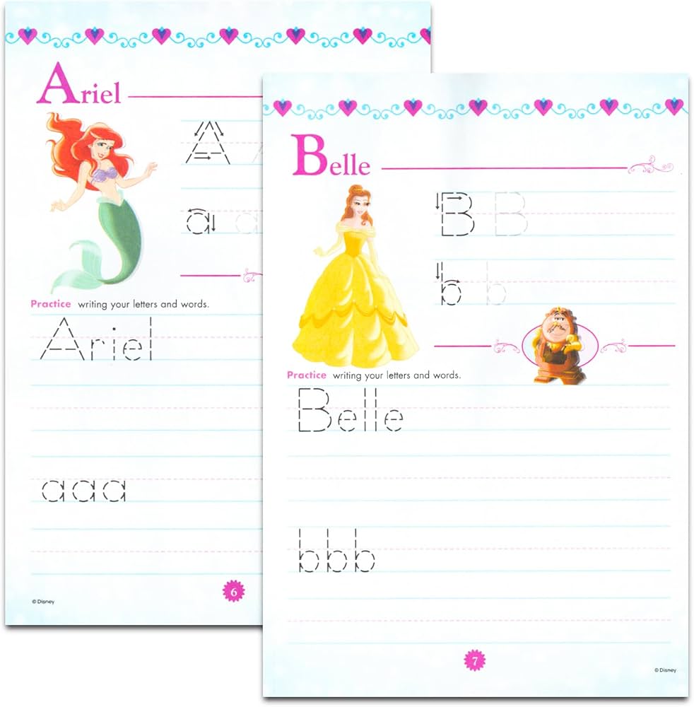 Disney Learning Workbook Set for Kids, Toddlers ~ Bundle with Disney Princess, Mickey Mouse, and Pinkalicious Books for Preschool with Flash Cards, Reward Stickers, and Learning Activities : Disney Princess Workbook: Amazon.sg: disney-learning-workbook-set-for-kids-toddlers-bundle-with-disney-princess-mickey-mouse-and-pinkalicious-books-for-preschool-with-flash-cards-reward-stickers-and-learning-activities-disney-princess-workbook-amazon-sg