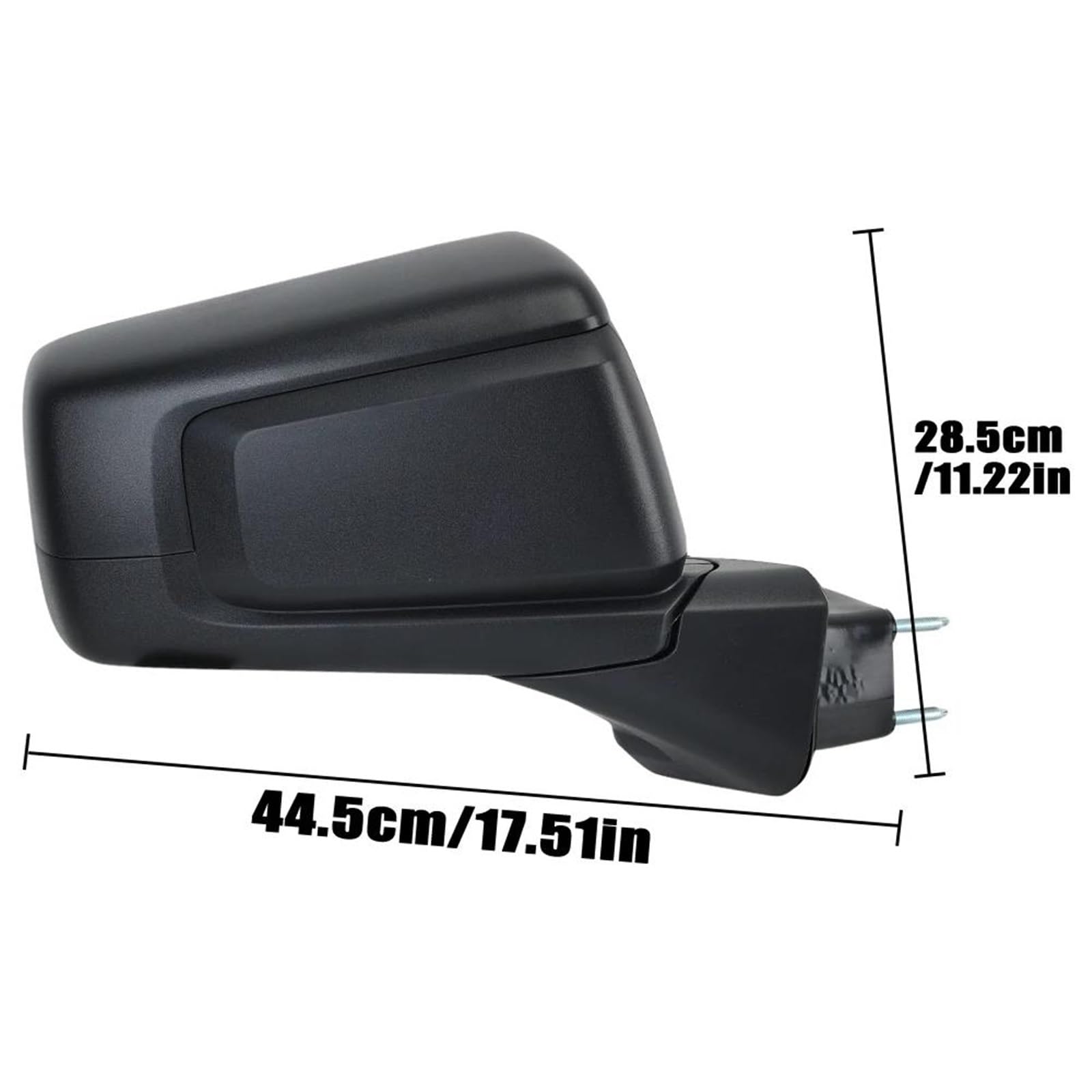 Dispositivo Regolazione Manuale Per GMC Per Sierra 1500 2019 2020 2021 2022 Gruppo Specchietto Retrovisore Nero Strutturato Accessori Auto