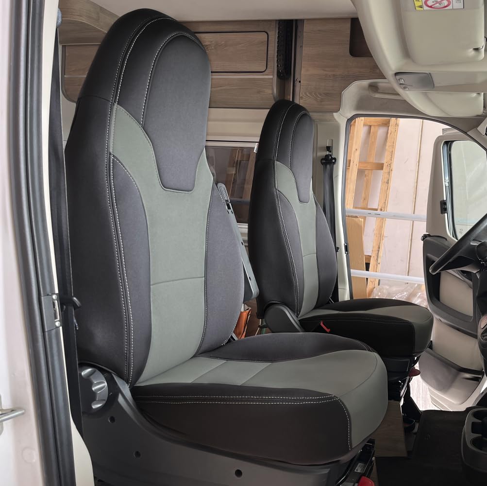 Pareja de Fundas de Asientos Premium para Fiat Ducato RUDI (+2006)
