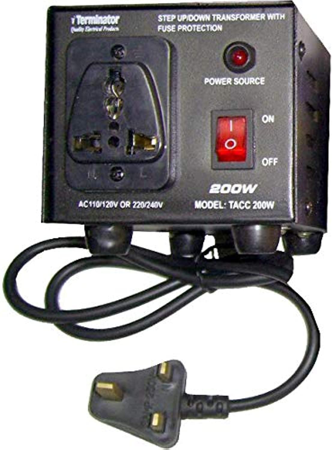 TerminatorAc To Ac Dual Voltage Converter - TACC 200W