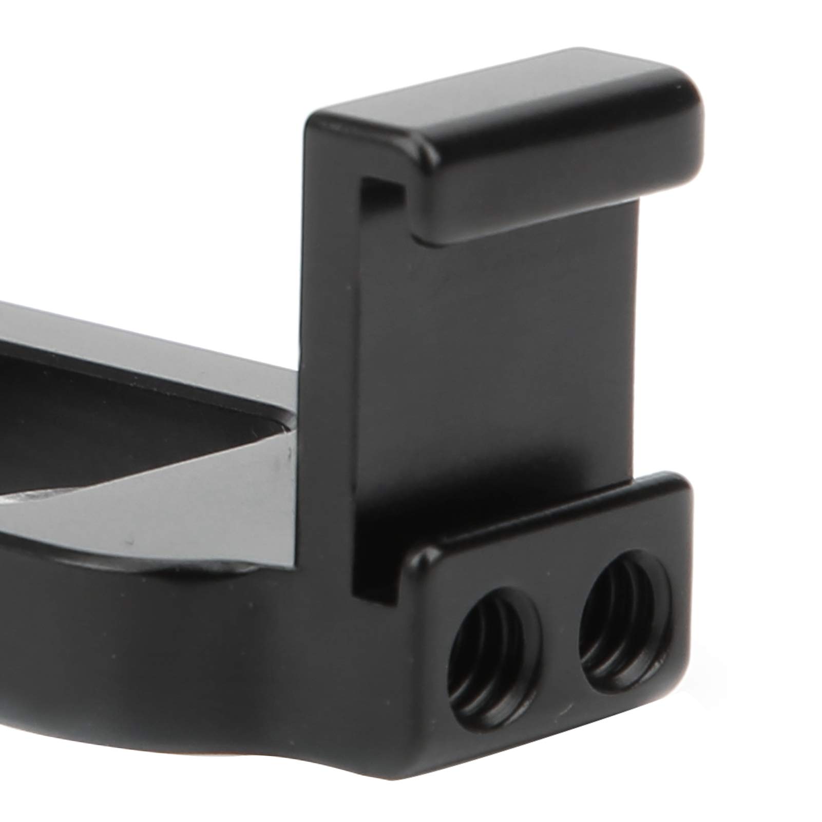 Goshyda Piastra a Sgancio Rapido, Piastra a Sgancio Rapido Portatile in Lega di Alluminio a Forma di L Manico in Legno con Porta per Scarpe Fredde, per Fuji X100V