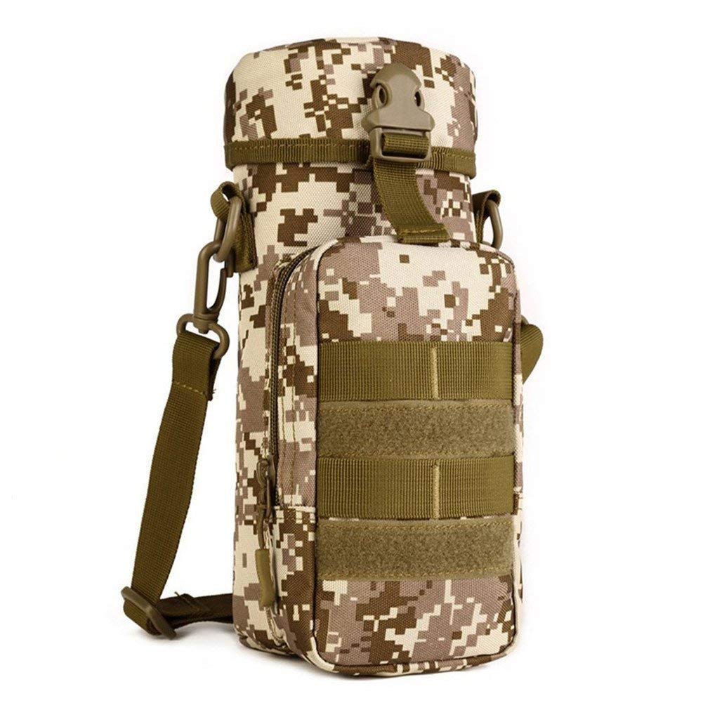 Porta Borraccia Moto Borsa Tattica Molle Per Bottiglia D'Acqua