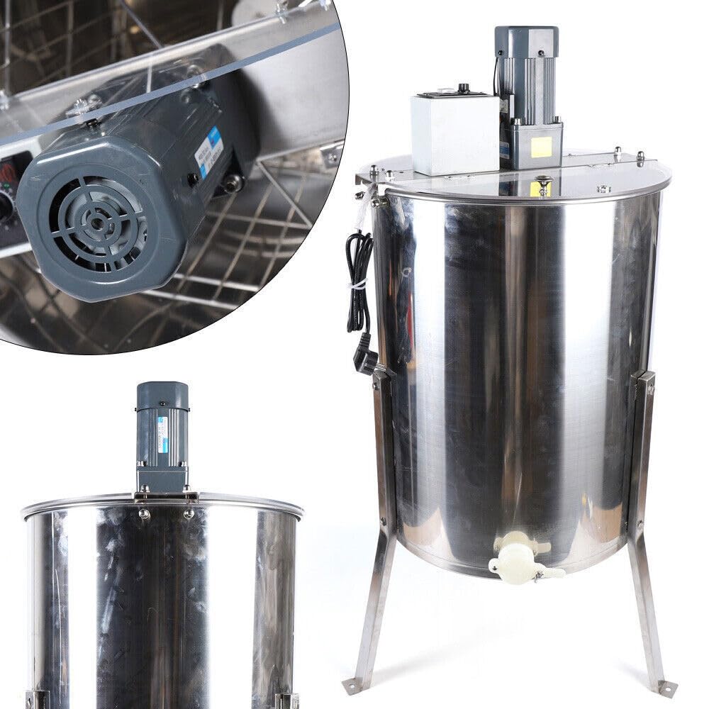 Estrattore elettrico per acciaio inox centrifuga tangenziale elettrica raccolta 220 V 120 W estrattore apicoltore per apicoltura ape coerente con copertina
