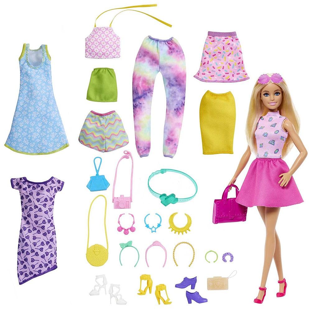 Barbie Grande Fashion Gioco Set Mattel | Bambola e Vestiti