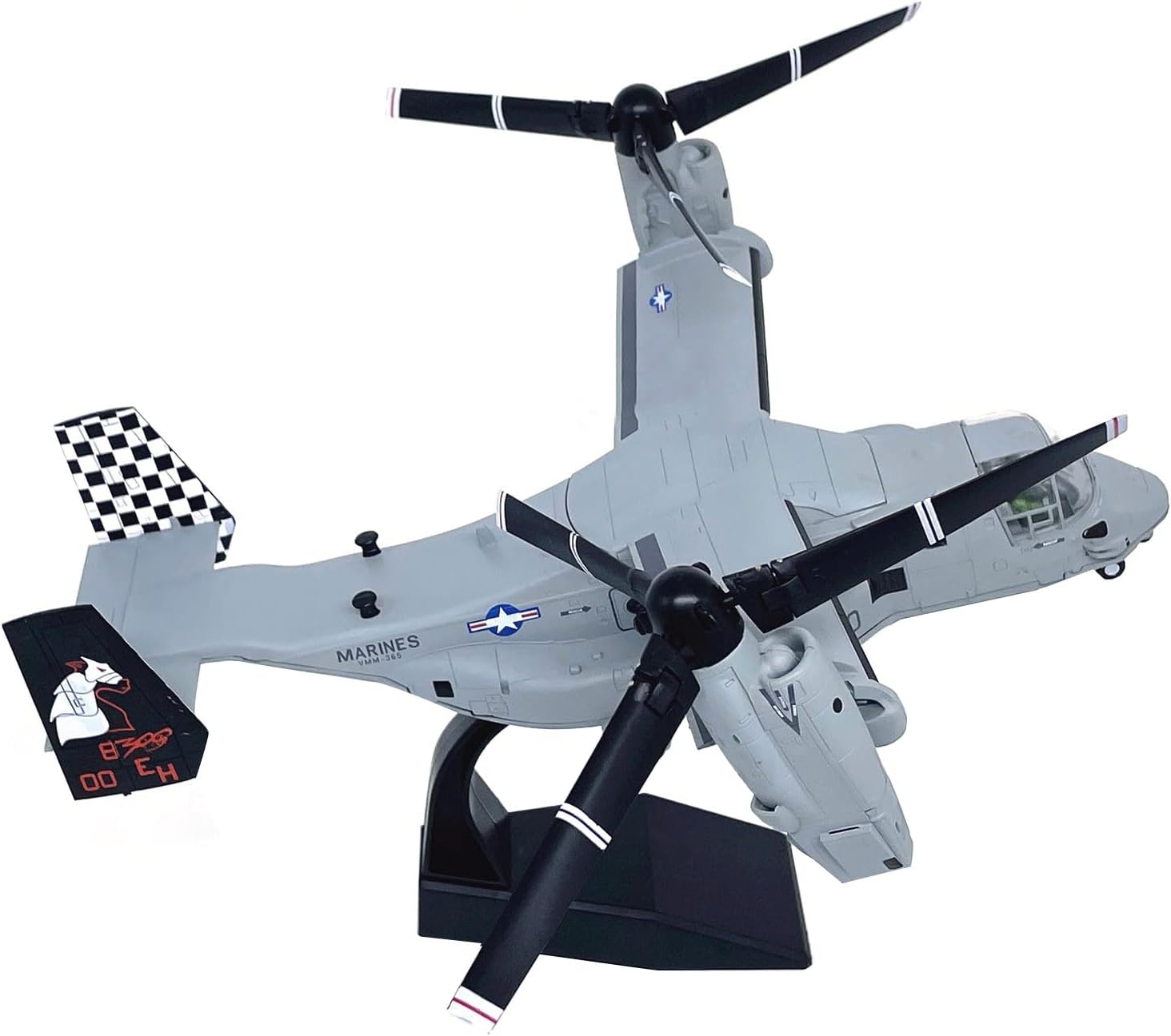 1:72 US Air Force V-22 Osprey Helicopter Model Simulation Aircraft Model Aviation Aircraft Kits for Collection and Gift US