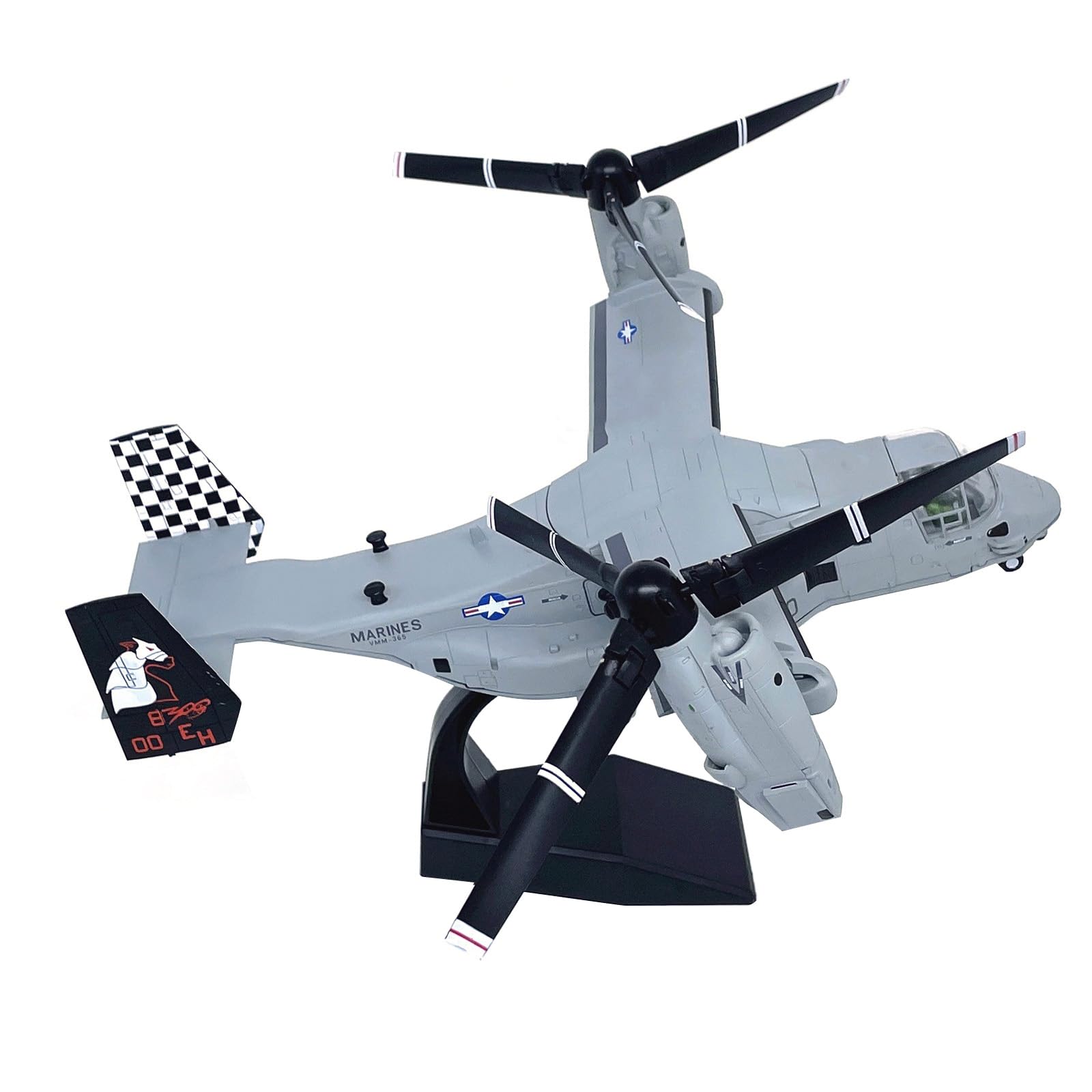 Amazon | 1:72 アメリカ空軍 V-22 オスプレイ ヘリコプター 模型