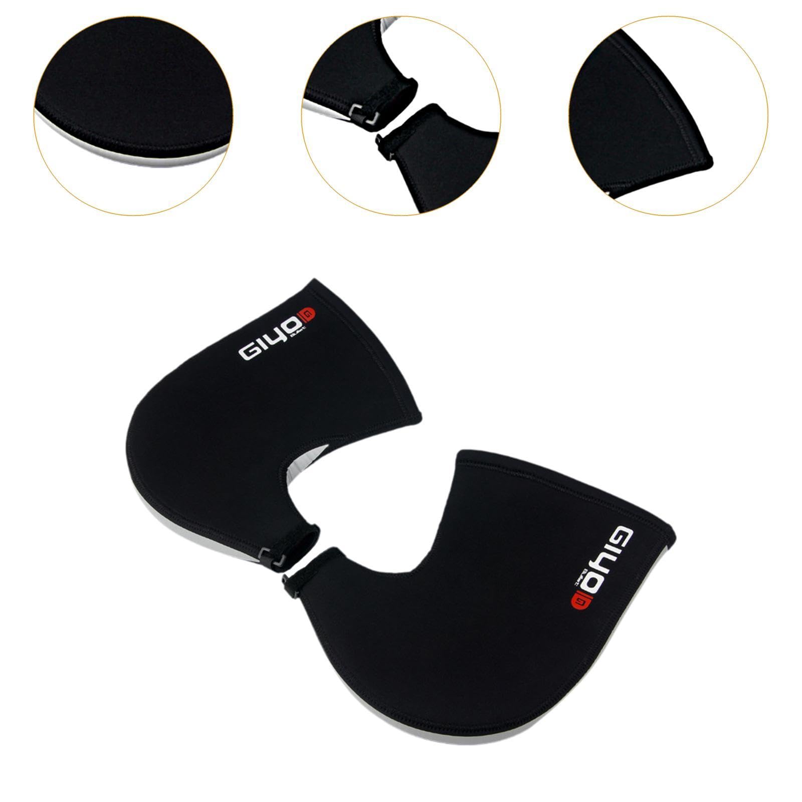 para Manillar de Bicicleta Guantes Térmicos Cubremanos SBR Impermeables y Transpirables Adecuados para Ciclismo al Aire Libre Deportes en