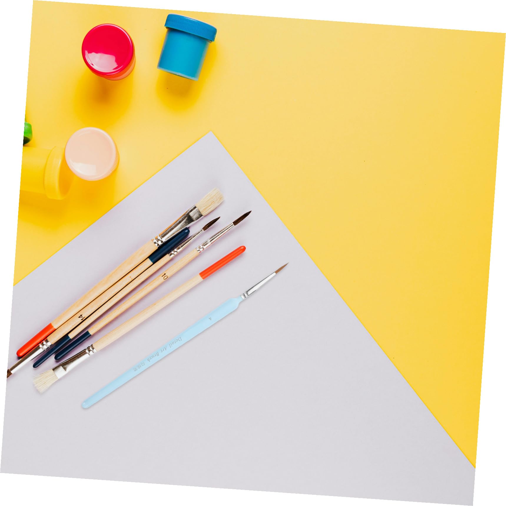 SEWACC 55pièces Set De Pinceaux Fins pour Peinture Pinceaux De Détail Professionnels pour Miniatures Et Dessin pour Art Modélisme