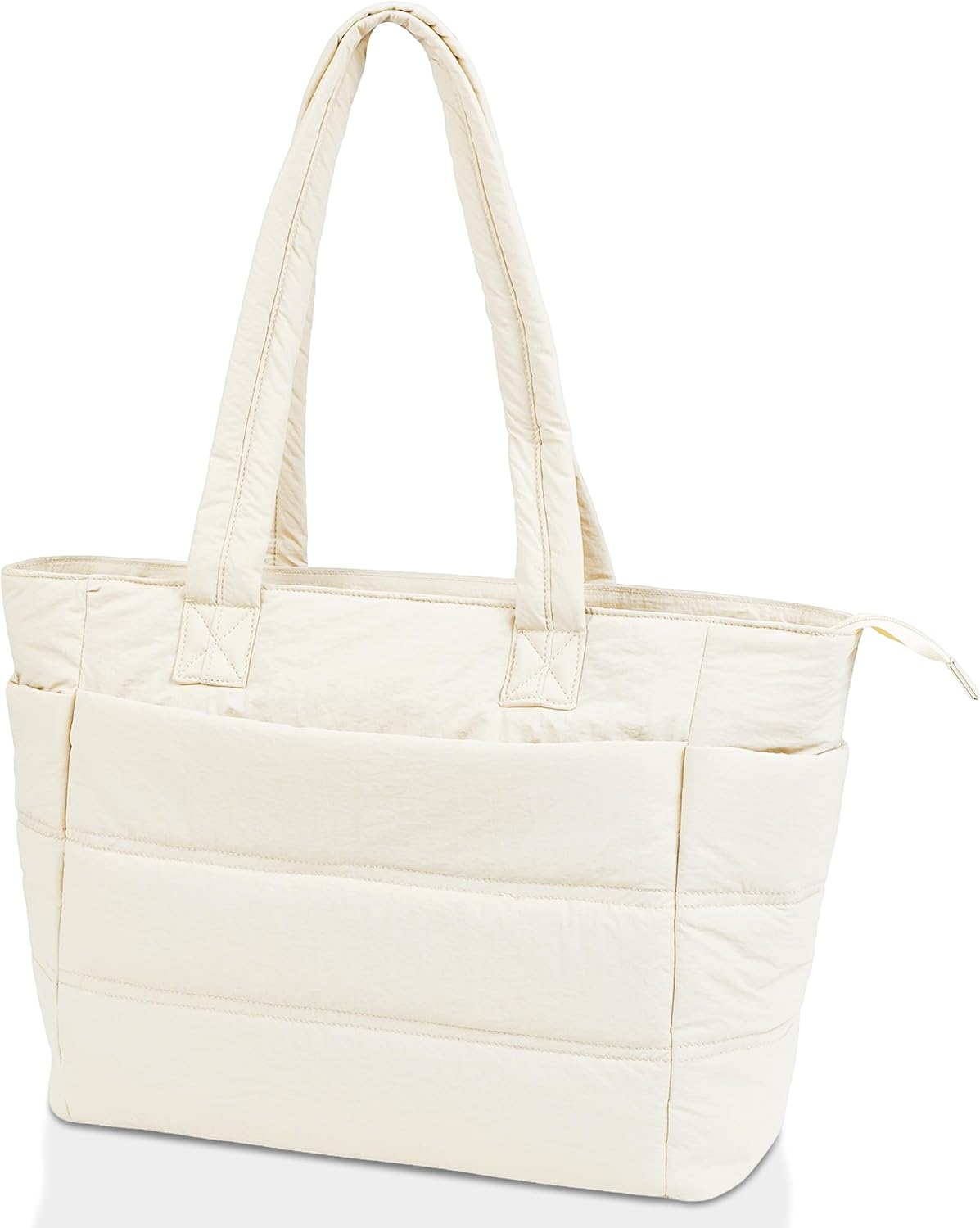 Tote Bag for Women ,Travel Puffy Tote Bag For Women,Puffer Work Tote Handbag、Shoulder Bag Handbag for Travel, Work, Gym