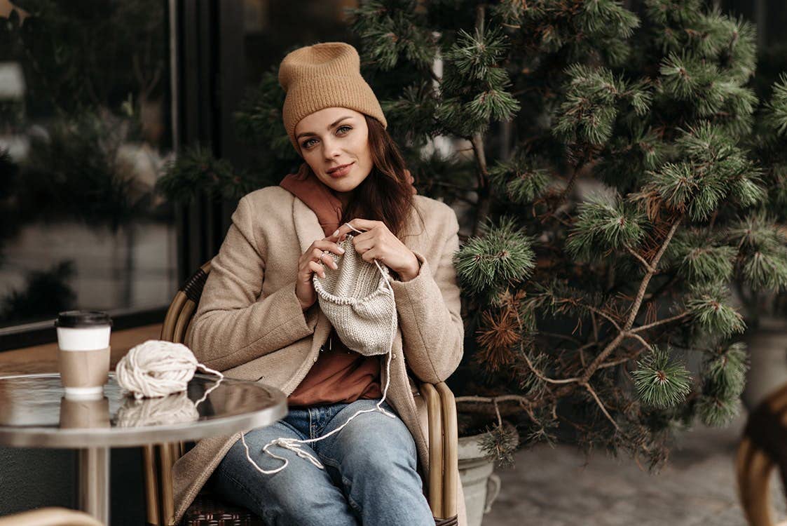 Mdoker Aguja de tejer circular de bambú, tamaño de 5,16 pulgadas, agujas de tejer circulares para hacer punto hecho a mano y cualquier proyecto de hilo tejido (tamaño de EE. UU. 5,3,75 mm)