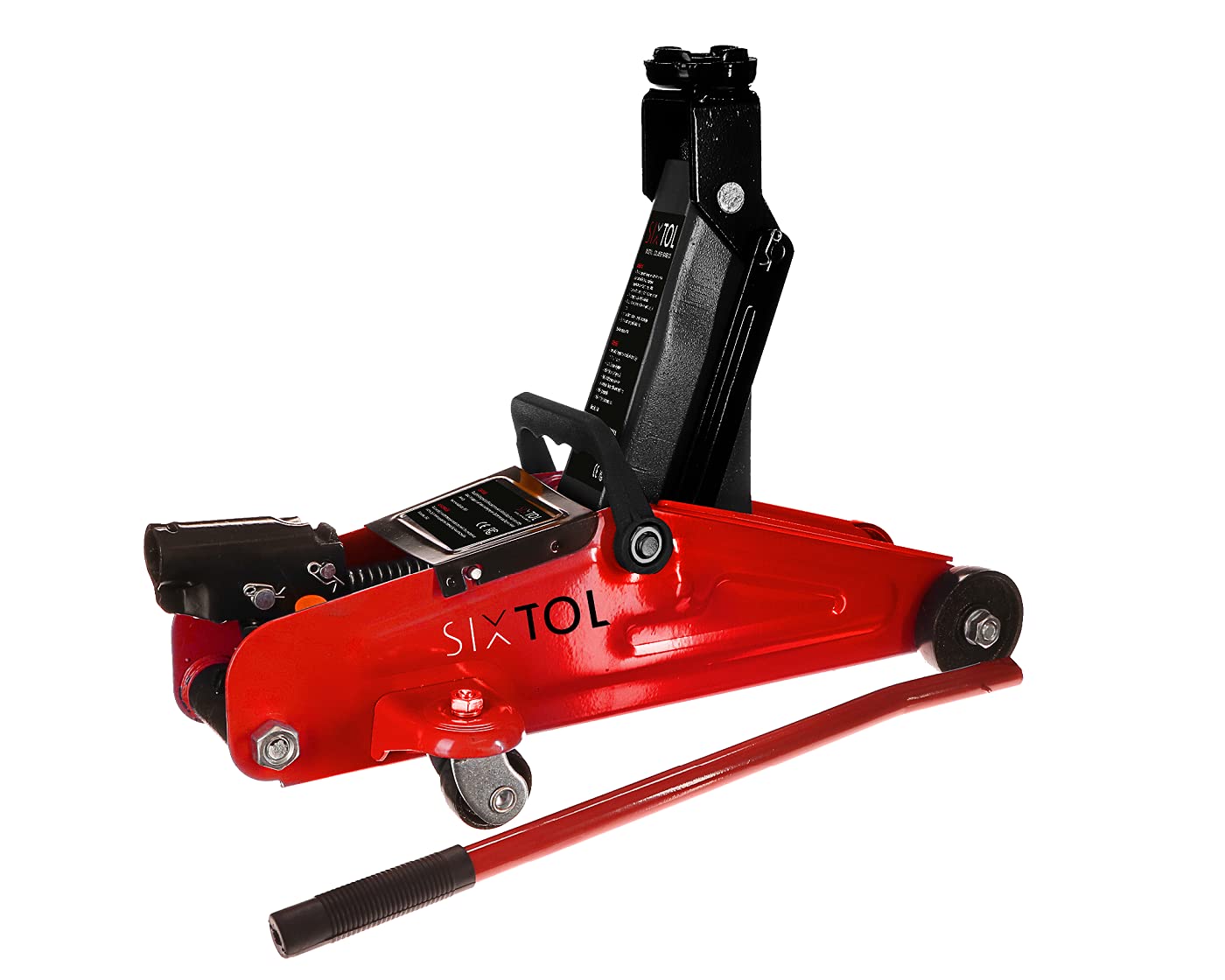SIXTOL Scherenwagenheber 1,5t - Kompakter Autoheber Für Reifenwechsel & Pannenhilfe