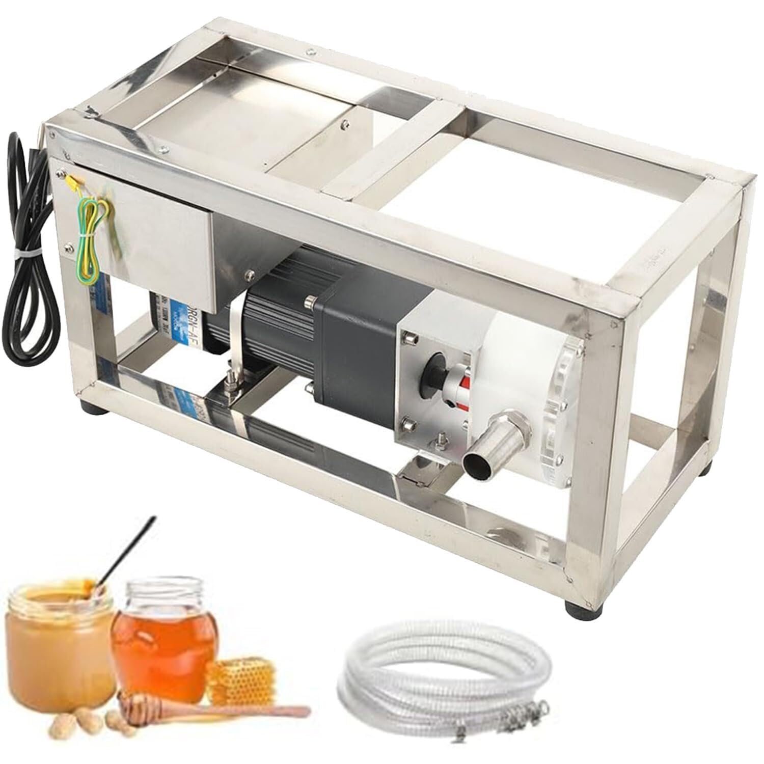 Pompe à liquide visqueux en acier inoxydable 90 W pour transfert de miel