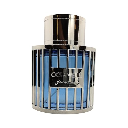 Maison d'Orient Eau de Parfum Ocean Blue de 3.4 oz  Colonia aromática Woody para hombre con maderas cítricas frescas y vainilla amada por su sendero