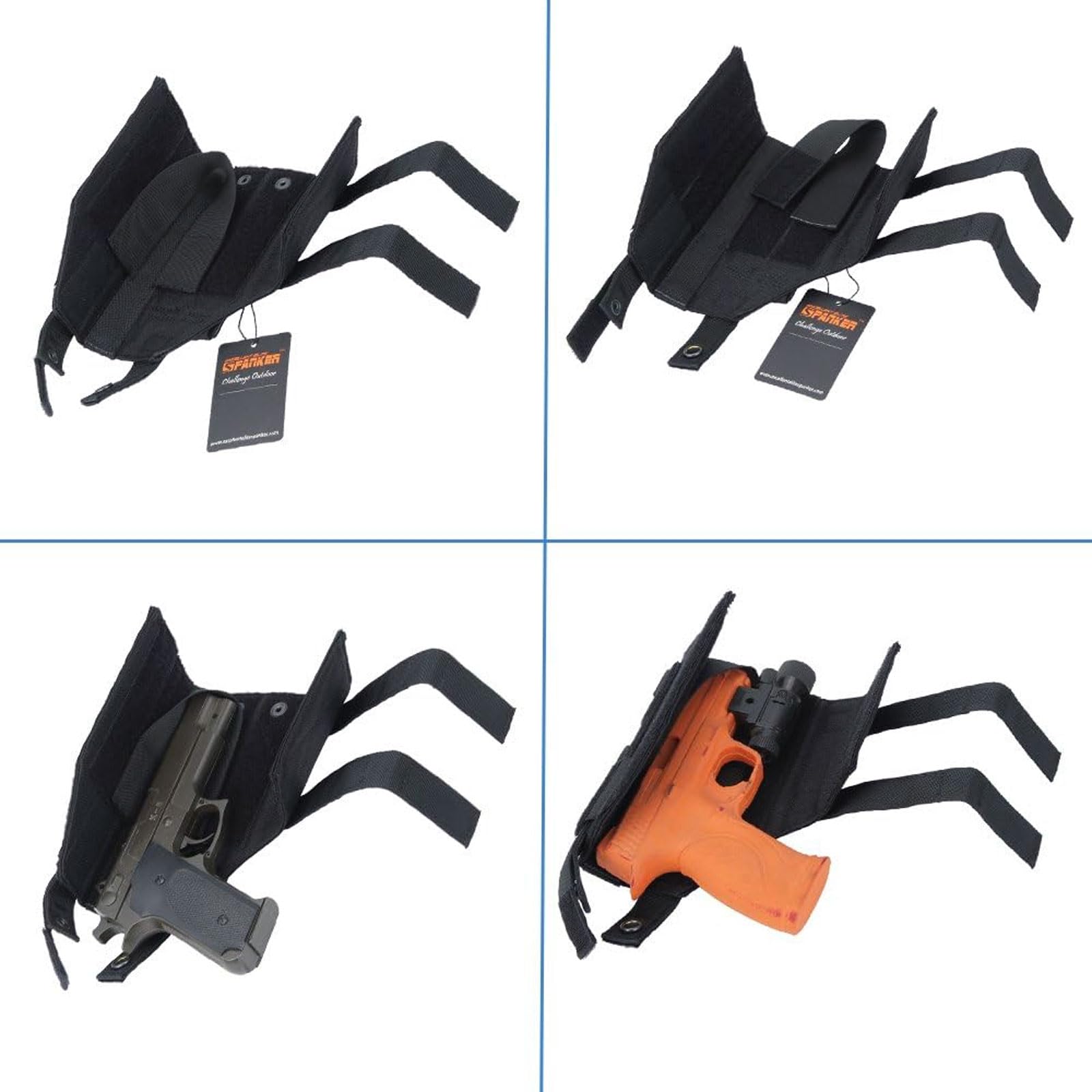 EXCELLENT ELITE SPANKER Taktische Verstellbare Pistolenholster für M1911 Glock 17 G18 G19 G26 G34 XD-45acp CZ P-10C Molle Holster