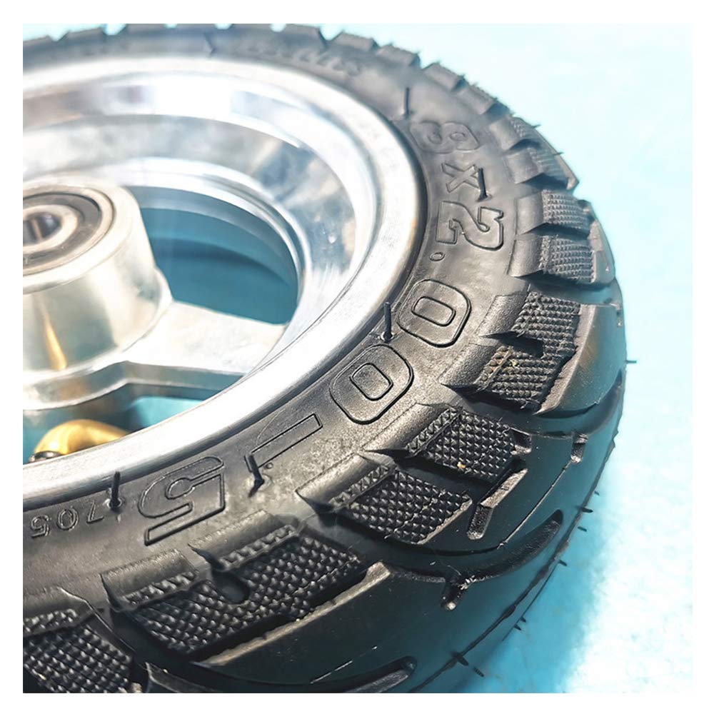 Ruote di ricambio per scooter Pneumatici per scooter elettrici, set di ruote complete 8x2.0-5 da 8 pollici, pneumatici tubeless spessi resistenti all'usura, cerchi in lega di alluminio, diametro del c