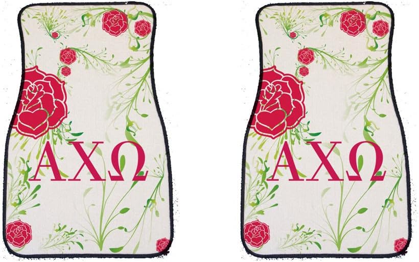 Alpha Chi Omega Car Floor Mat Set Design 2